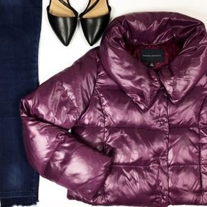 Banana republic purple puffer coast